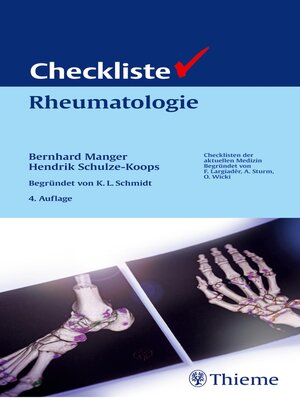 cover image of Checkliste Rheumatologie